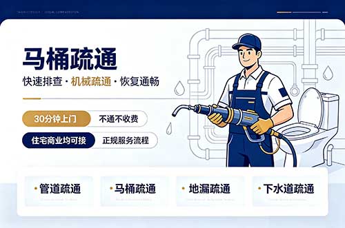 沙河马桶疏通